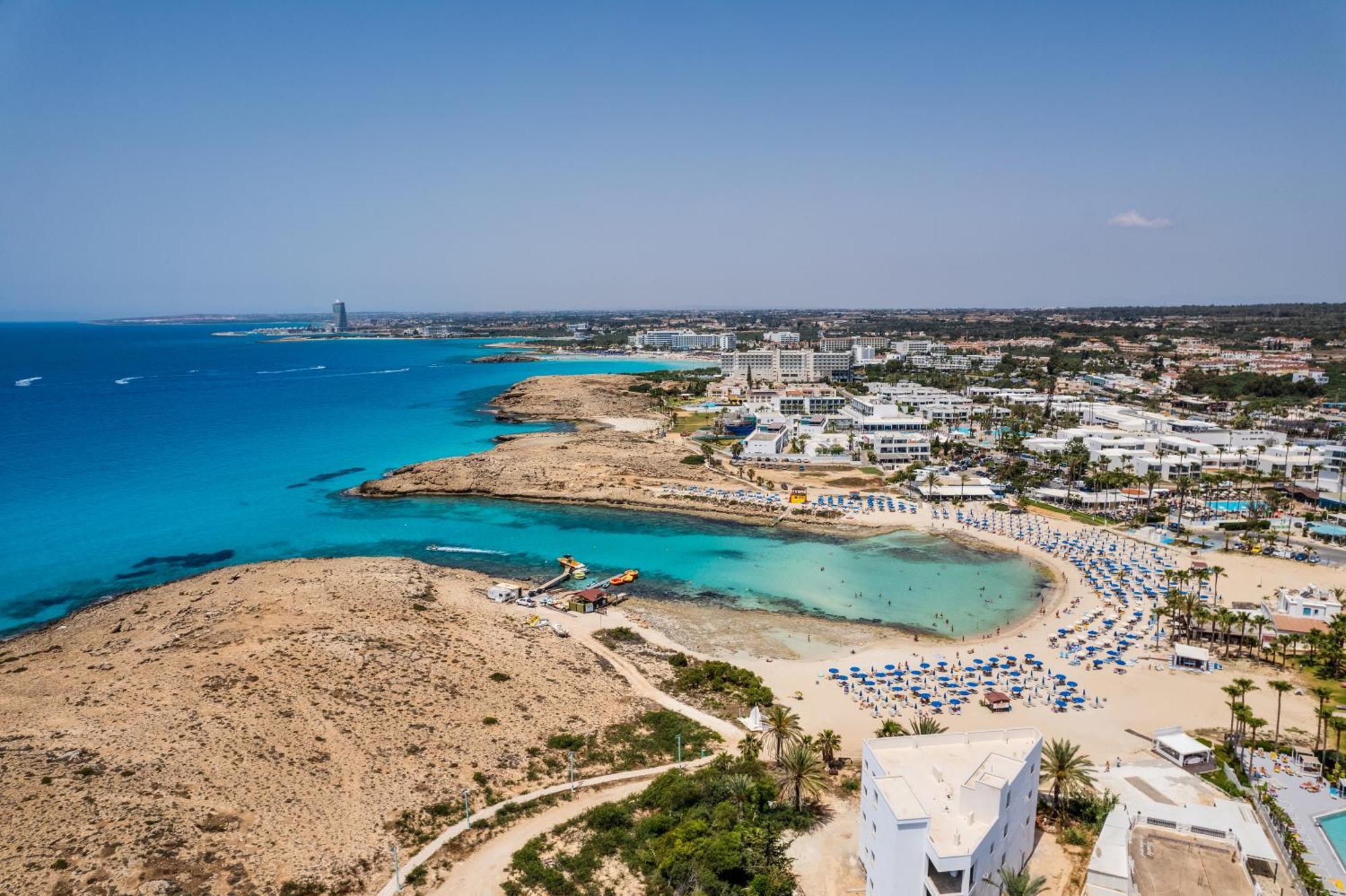 Kritamo Beach Hotel Apartments Ayia Napa Exteriör bild